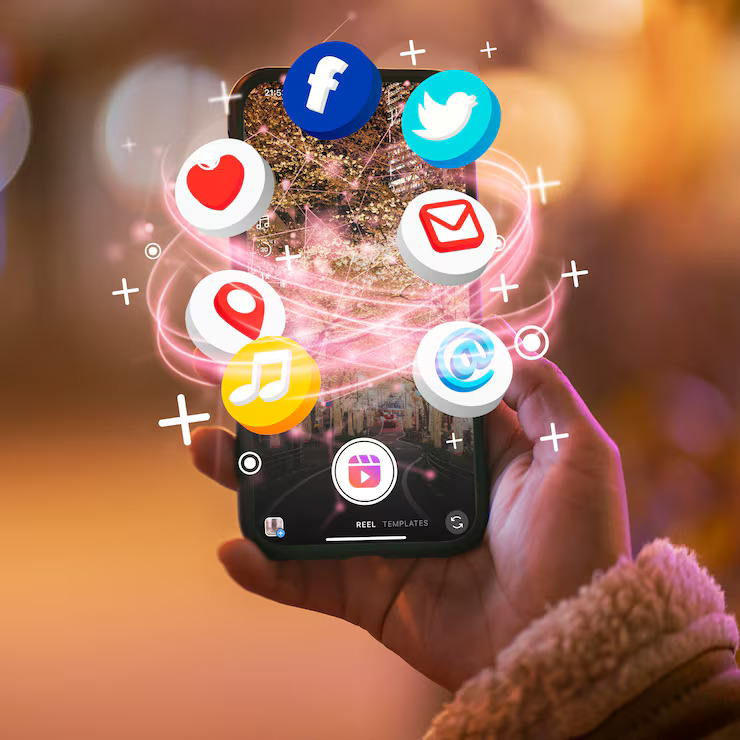 social media icons